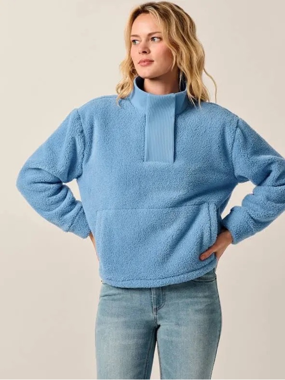 Johnnie-O Women's Olympia Sherpa Pop Over